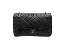 Chanel 2.55 Vintage Flap Bag Maxi Shoulder Bag
