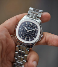 Patek Philippe 5065/1a Aquanaut Jumbo Grenade Tritium Rare Vintage SS