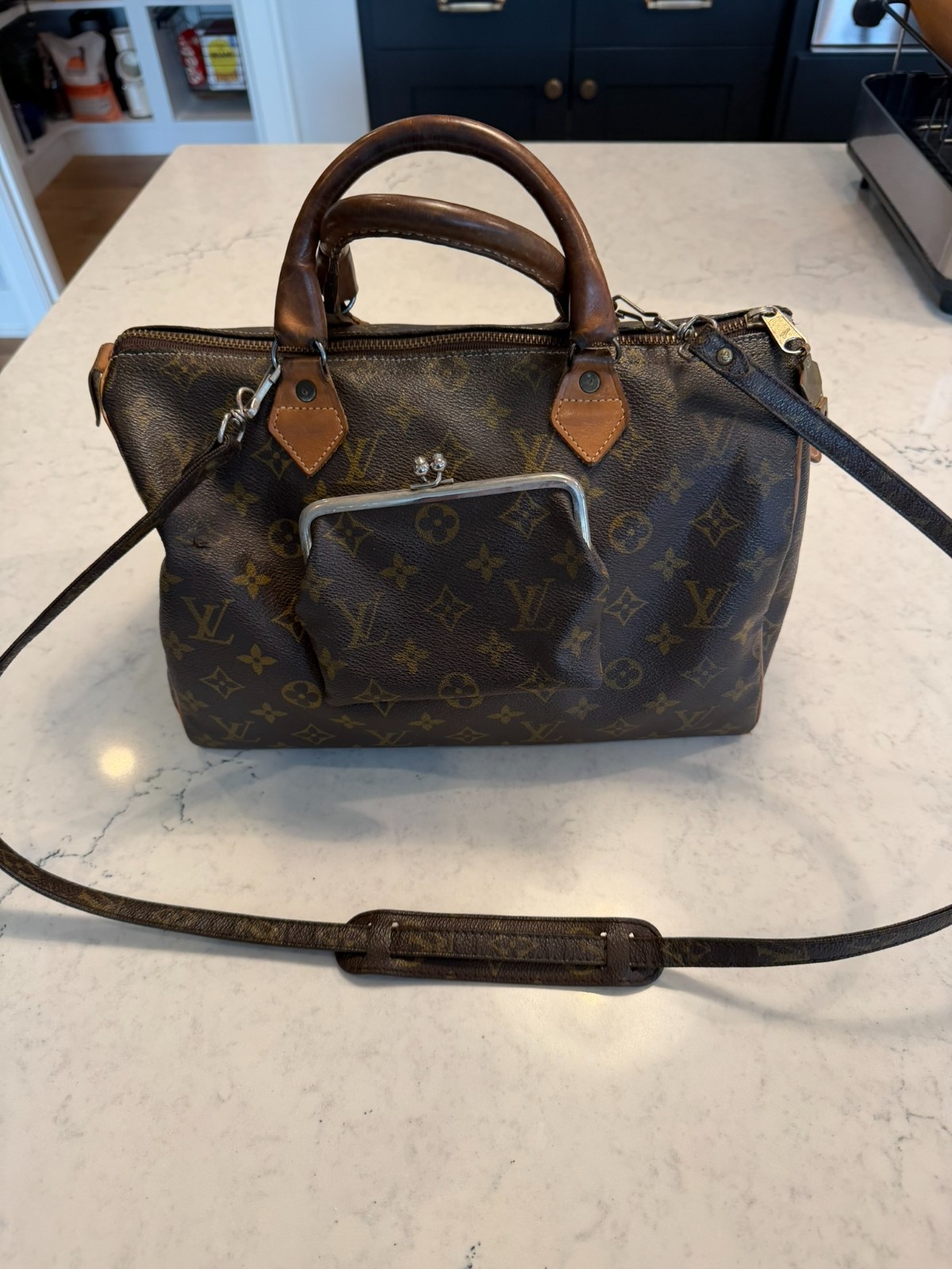 Vintage Louis Vuitton Monogram Boston Bag — The French Company (USA), 1970s–80s