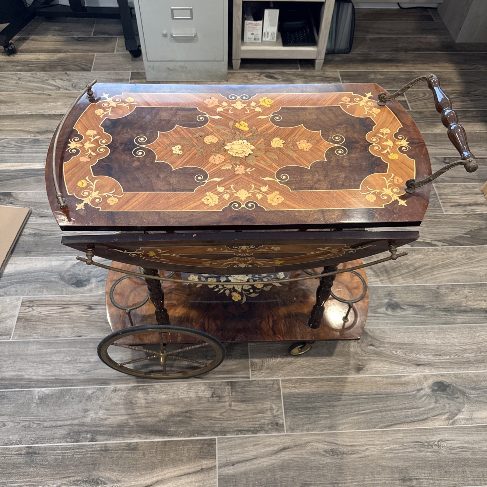 Vintage Italian Bar Cart
