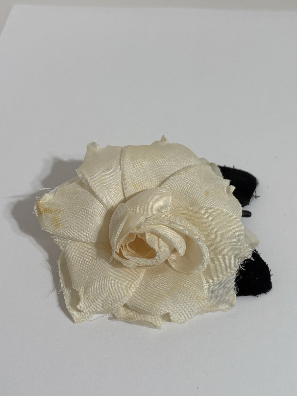 Vtg Chanel Camellia Flower Brooch