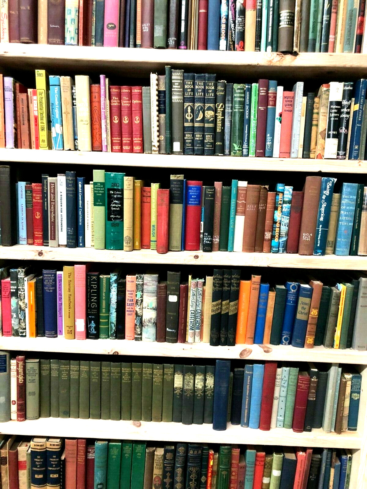 10 Vintage book lot of hardcover books assorted literature mixed authors - GOOD