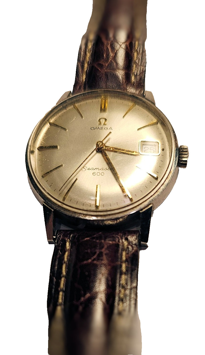 VINTAGE ca. 1966 OMEGA Seamaster 600 with date - Serial # 23307773