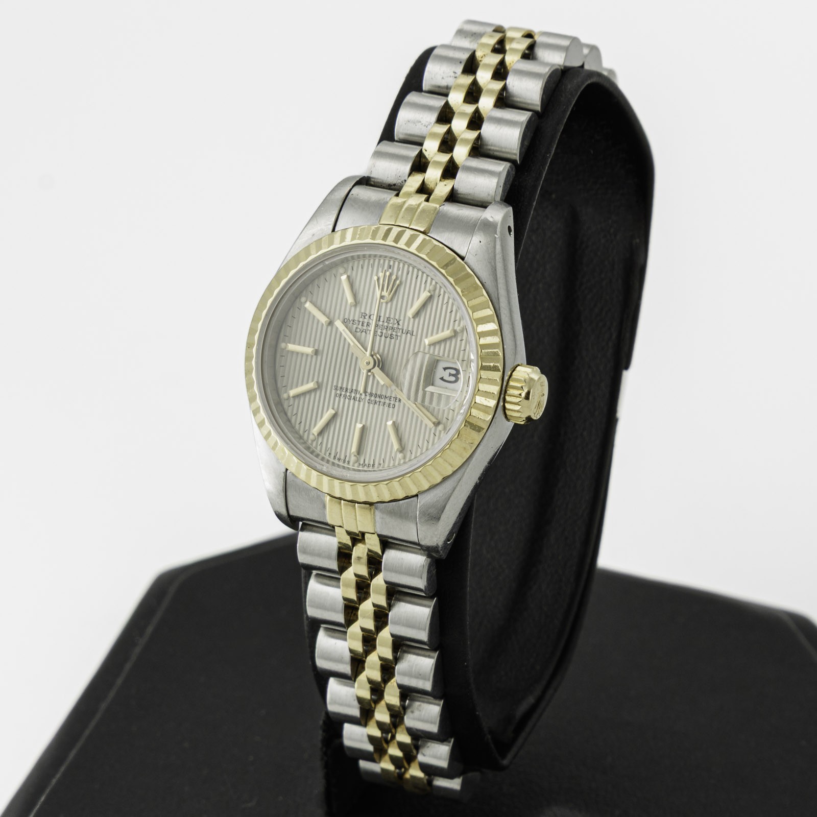 Vintage Rolex Datejust Ref. 69173 24mm Two-Tone Tapestry Dial Watch #W335577-1