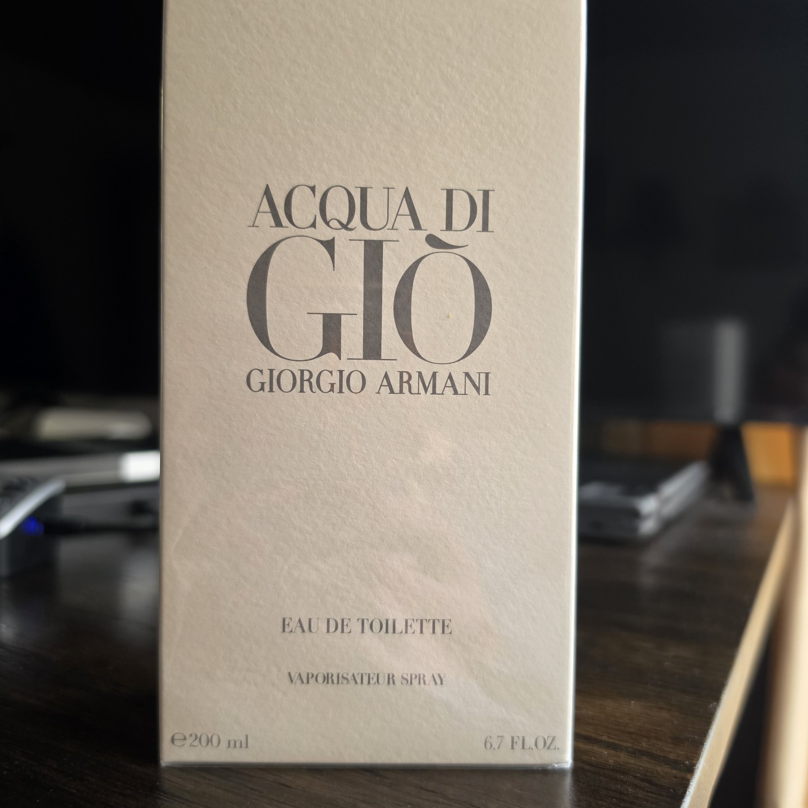 Vintage 2023 Giorgio Armani Acqua Di Gio Men's EDT 6.7 oz / 200 ml - NIB Sealed