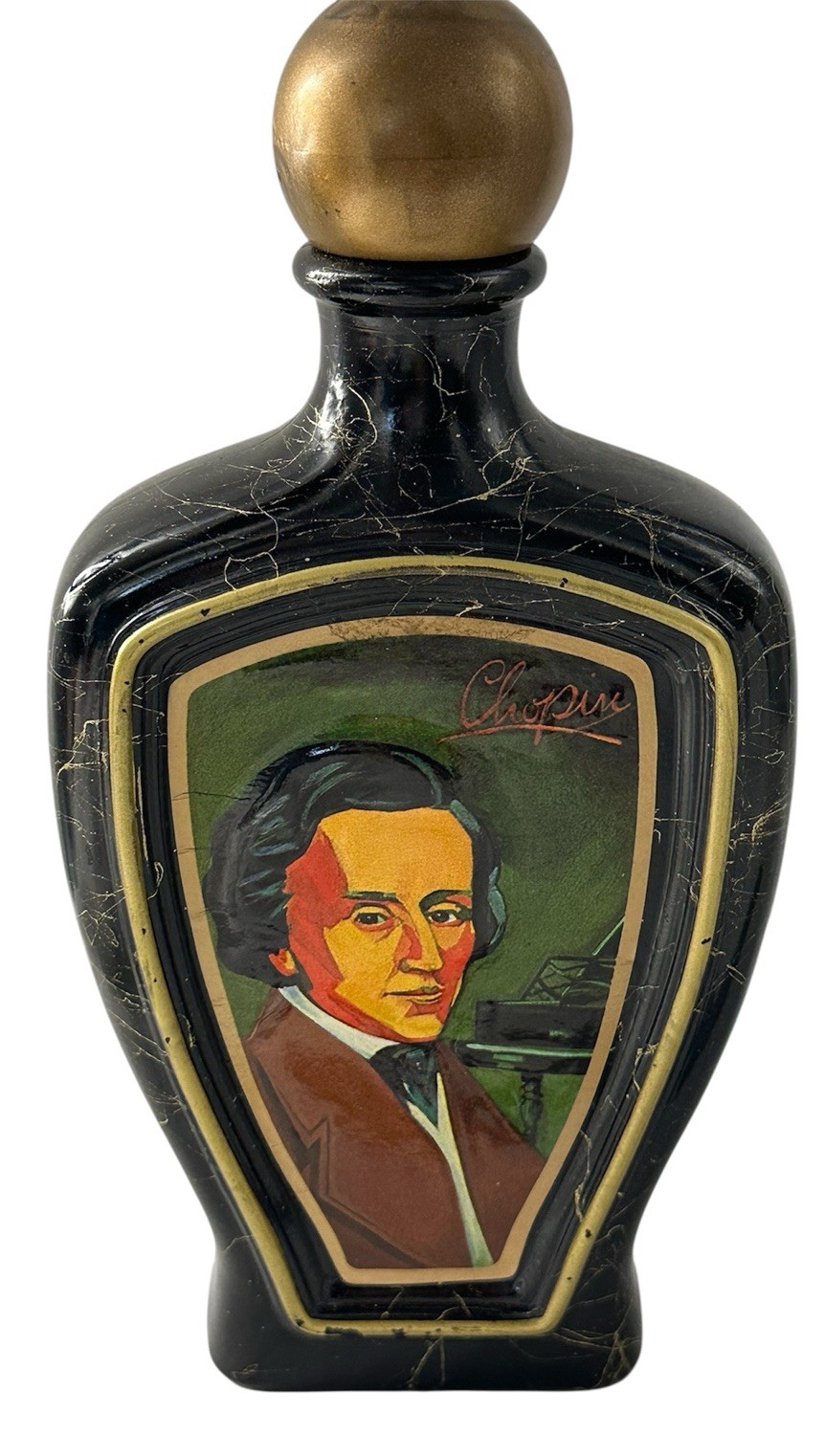 Antique Jim Beam's Chopin Collector's Edition Whiskey Decanter Vintage