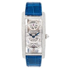 Cartier Tank Cintree HPI01123 Platinum Diamond Skeleton Watch Limited edition