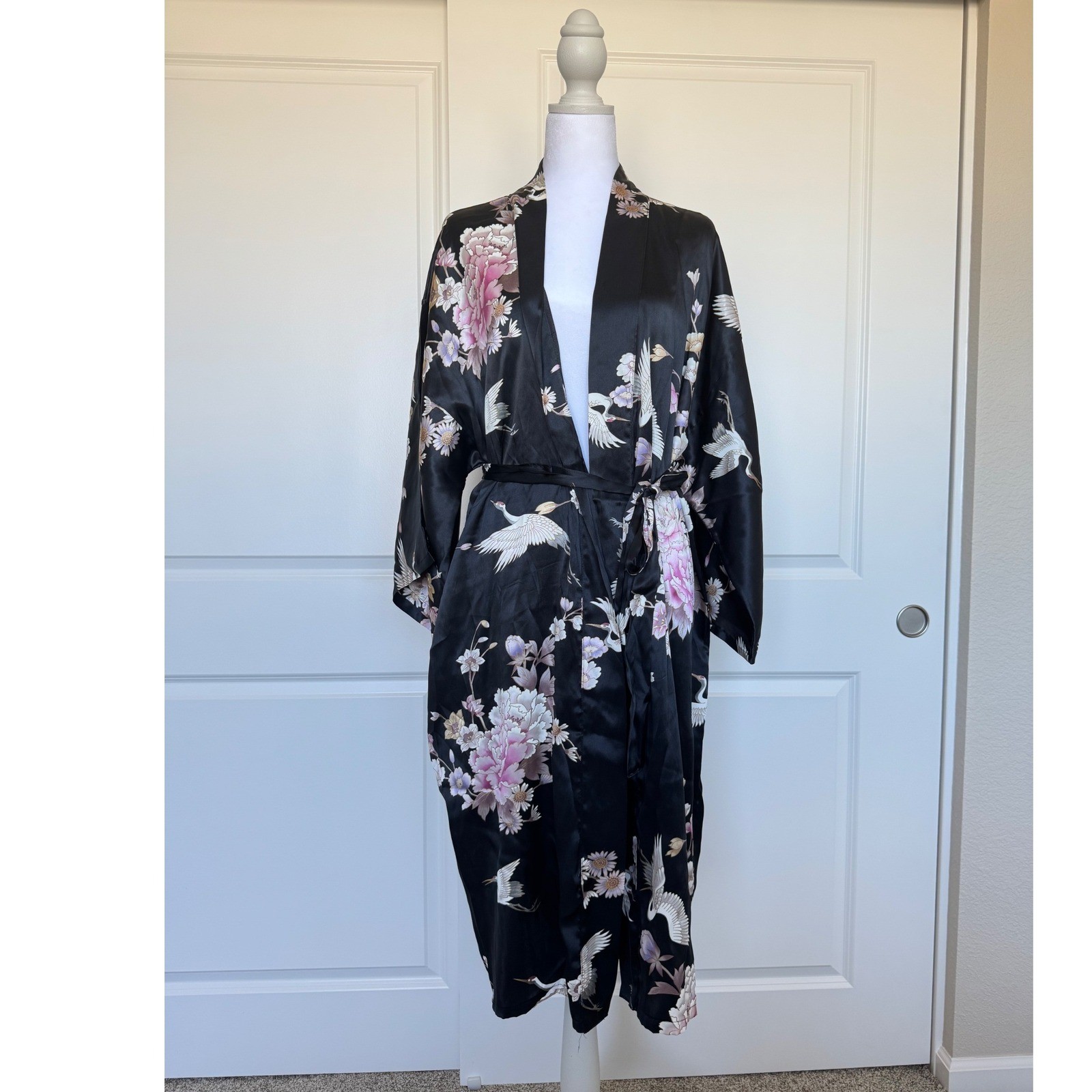 Vintage 90s Sakurai Shoji kimono style robe