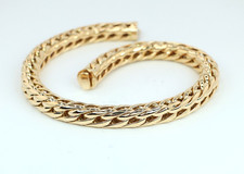 $122K Vintage Estate Tiffany Co Germany 18K Yellow Gold Link Chain 26'' Necklace
