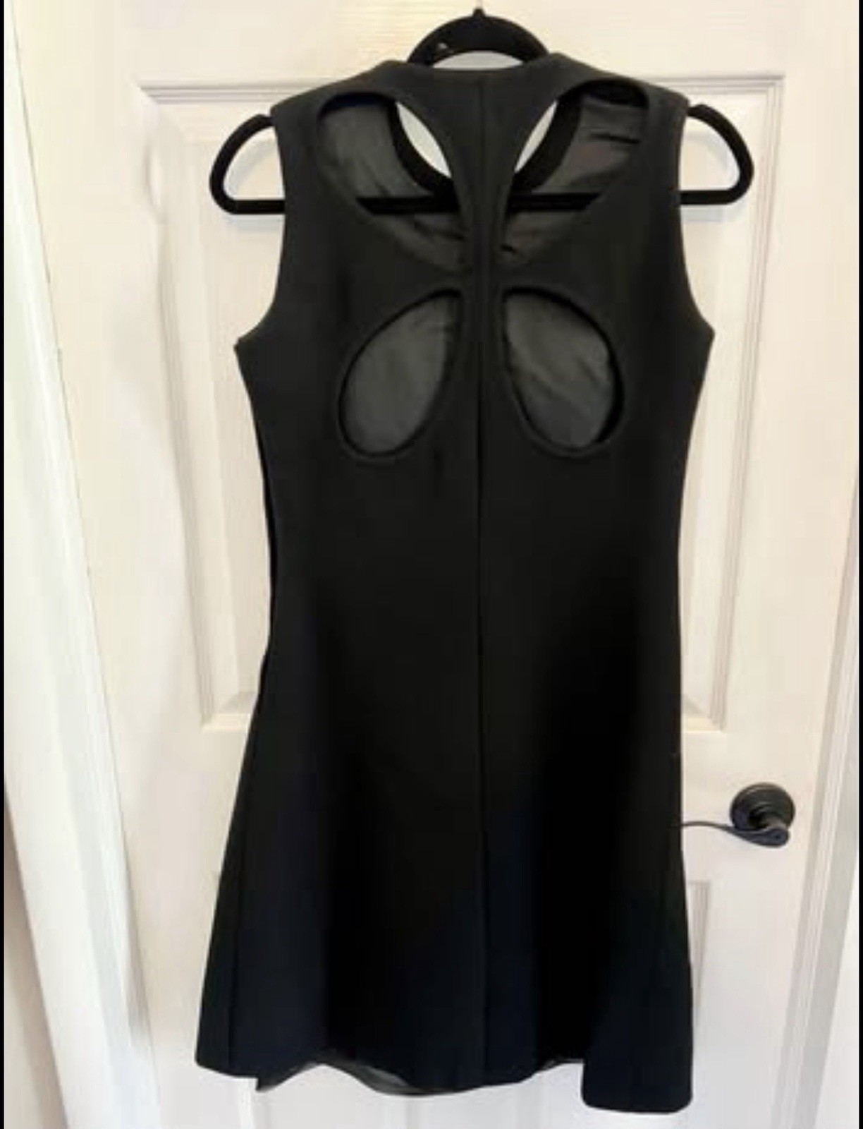 Vintage 1960's Jean Patou Made In France Lord & Taylor Little Black Dress