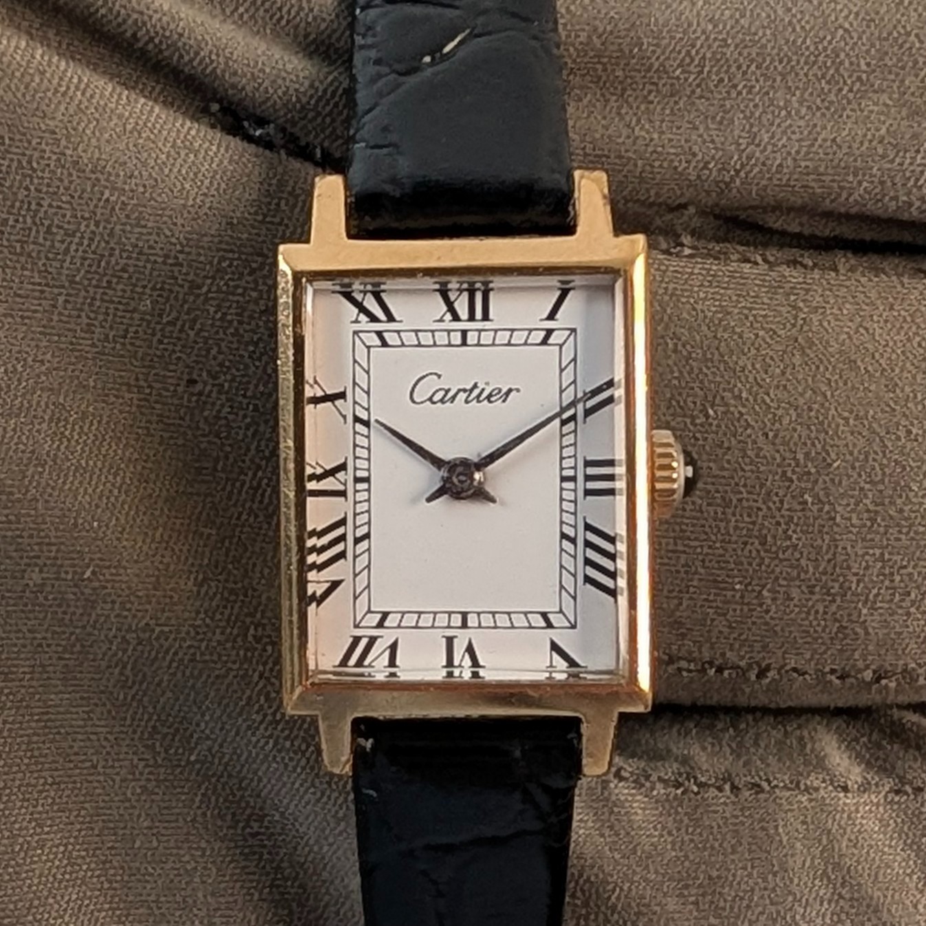 Cartier Vintage Cartier Ladies Tank Watch SERVICED