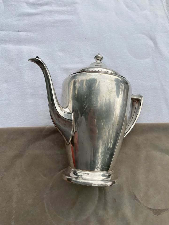 Vintage Silver-Plated Coffee Pot