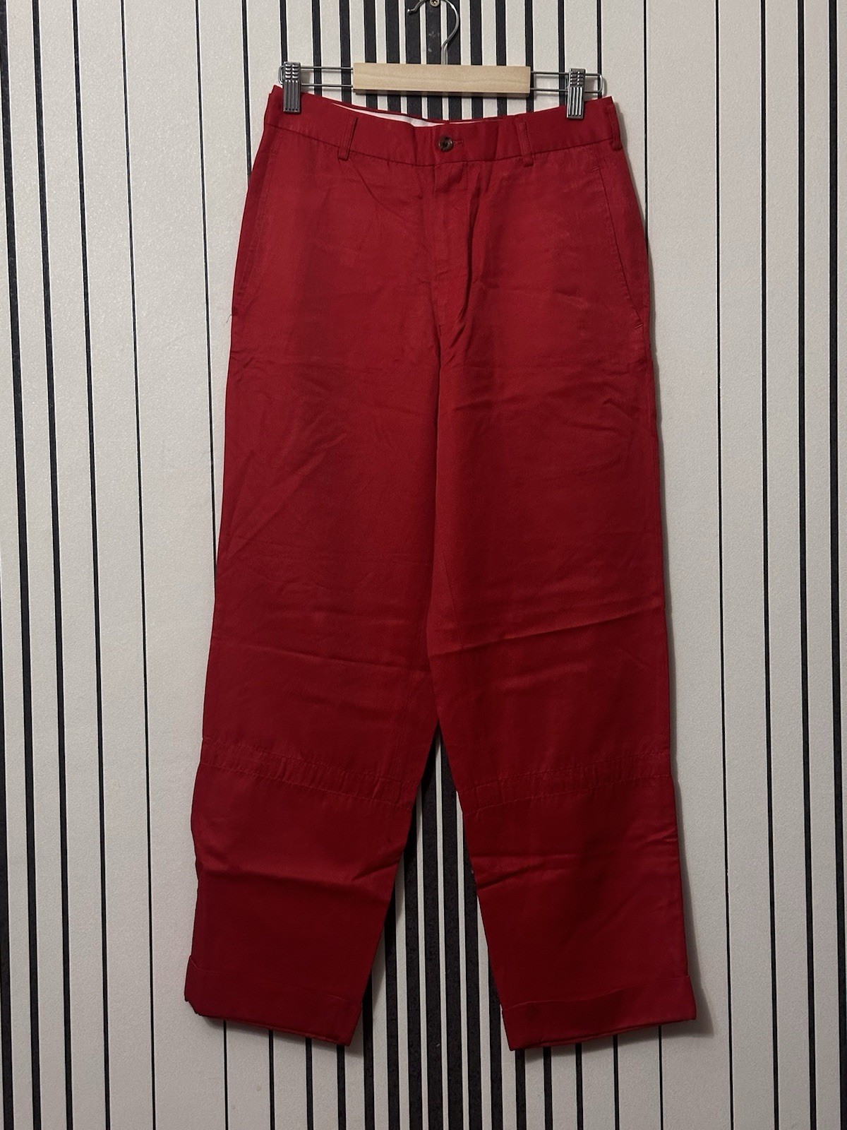 Rarest 1999 Comme des Garçons Homme Vintage Archive Japan Red Pants