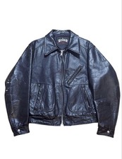 1950s Schott PERFECTO 683 Sports Jacket Rare Ribbon Tag Vintage Leather r#