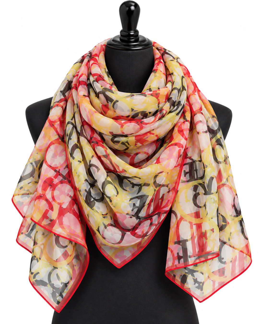 Christian Dior Silk Scarf Stole Shawl DD Trotter for women made in Italy Vintage