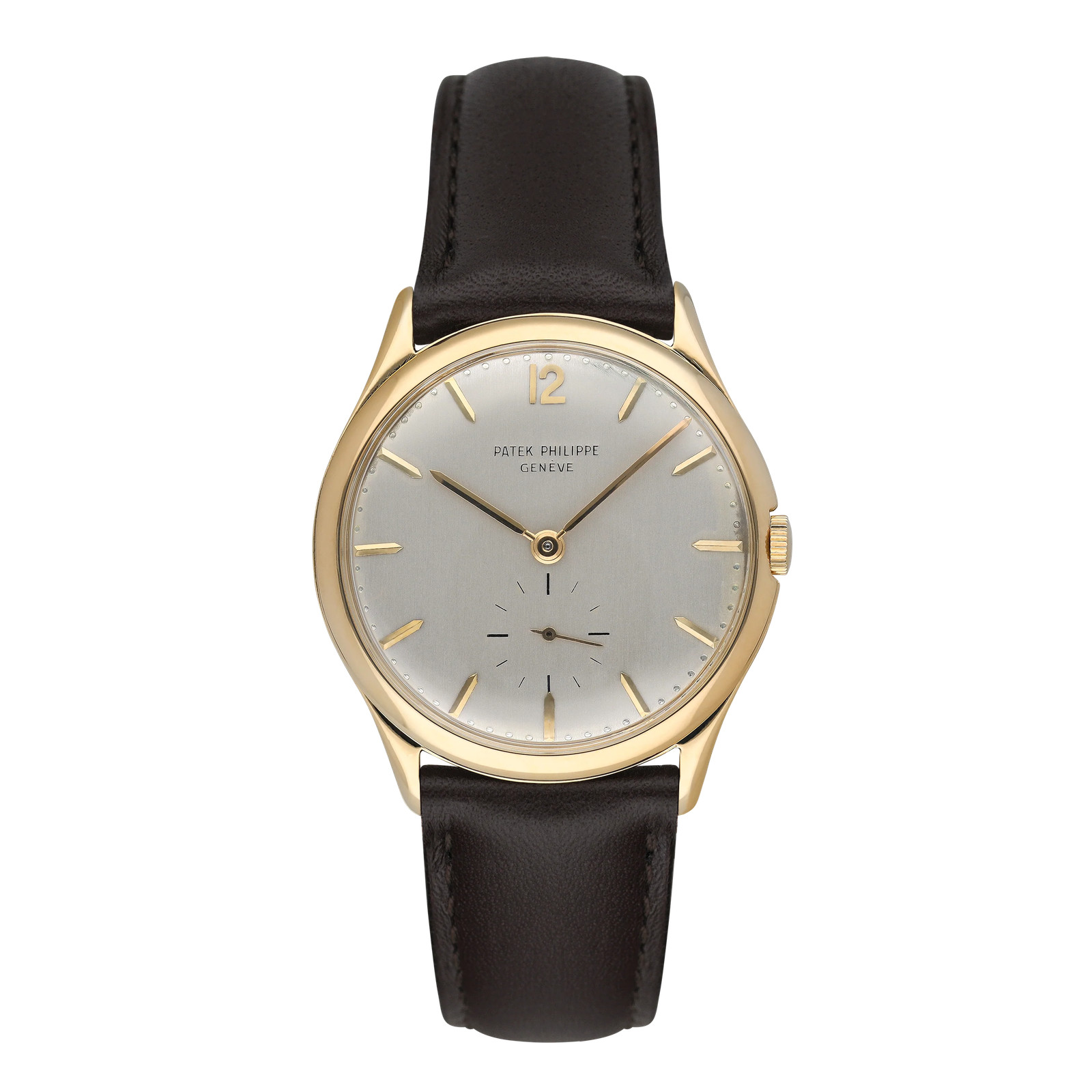 Patek Philippe Calatrava 2557J Silver Dial Mens Watch
