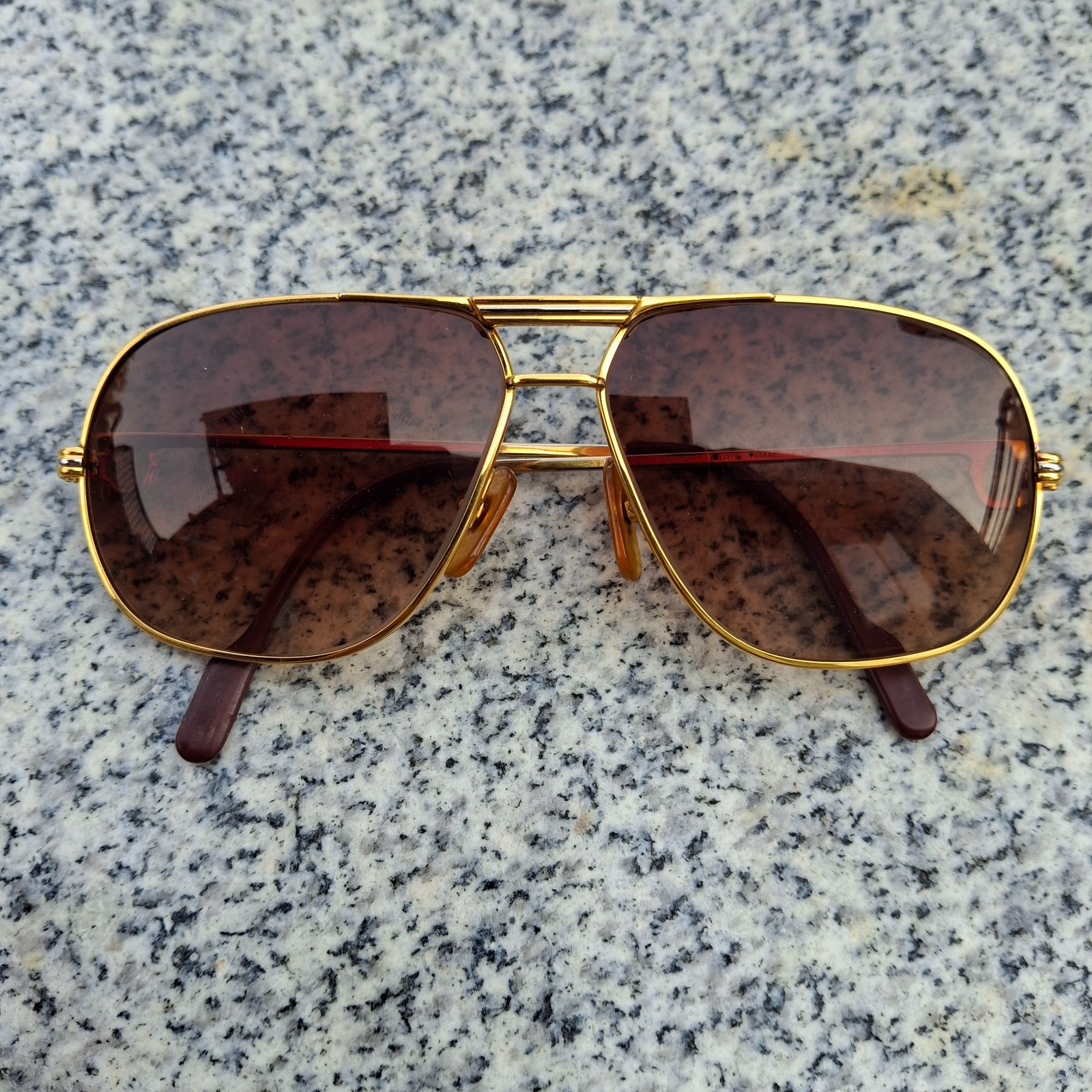 Vintage Cartier Frame Eyeglasses 140 59[]12 Made in France
