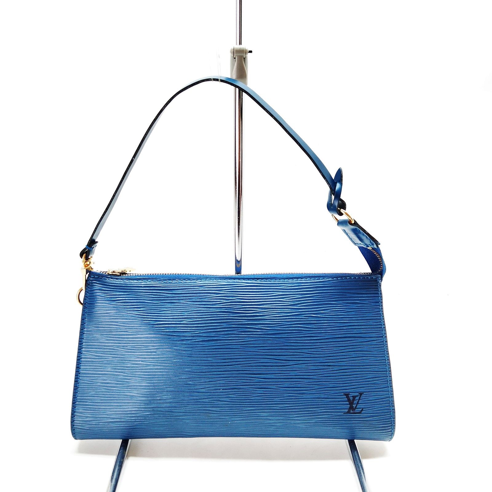 Louis Vuitton Accessories Pouch Vintage Pochette Accessoires Epi Blue AR 5712124