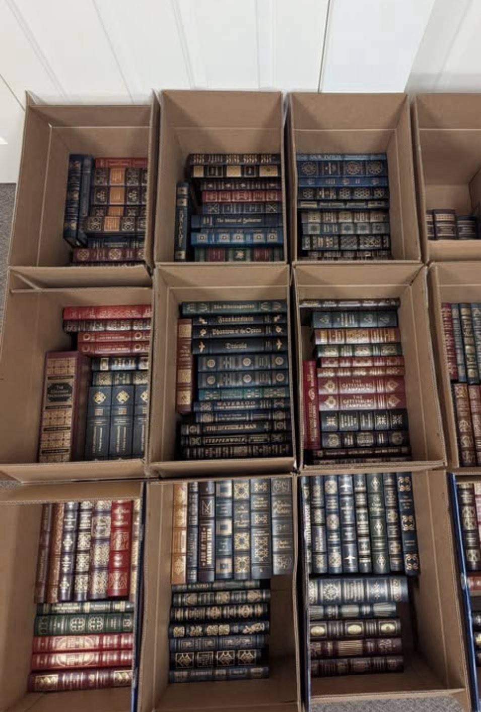 Lot of 10 Vintage Old Rare Antique Hardcover Books - Mixed Color - Random