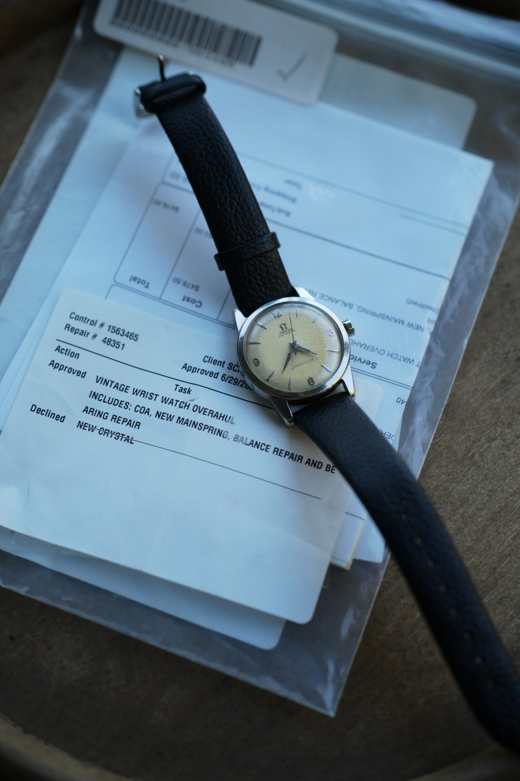 Vintage 1950's Omega Seamaster 2846 UK Market