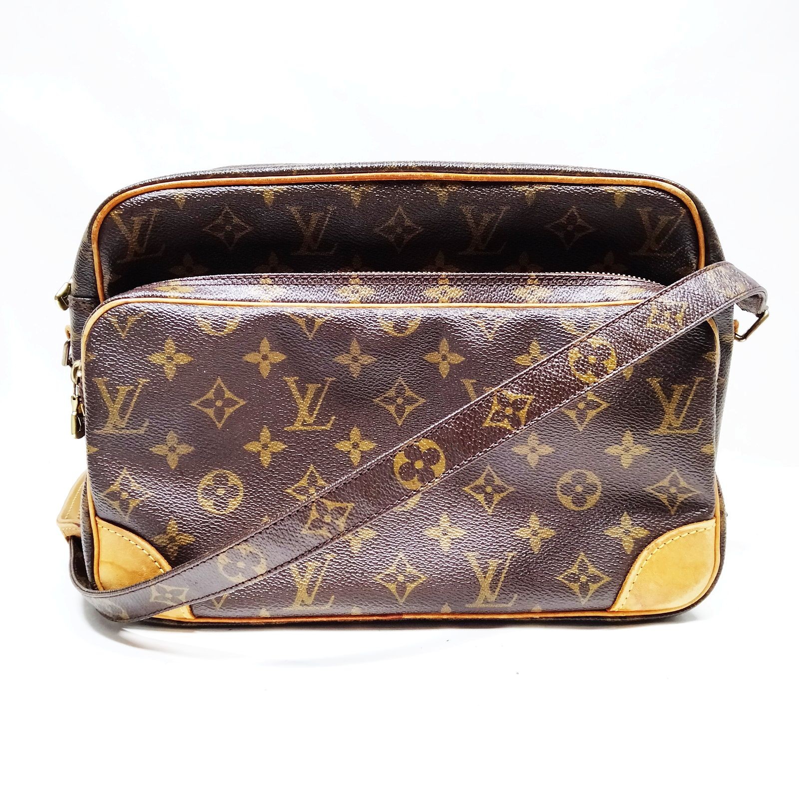 Louis Vuitton M45244 Vintage Nile Shoulder Bag Brown Monogram France 2765902