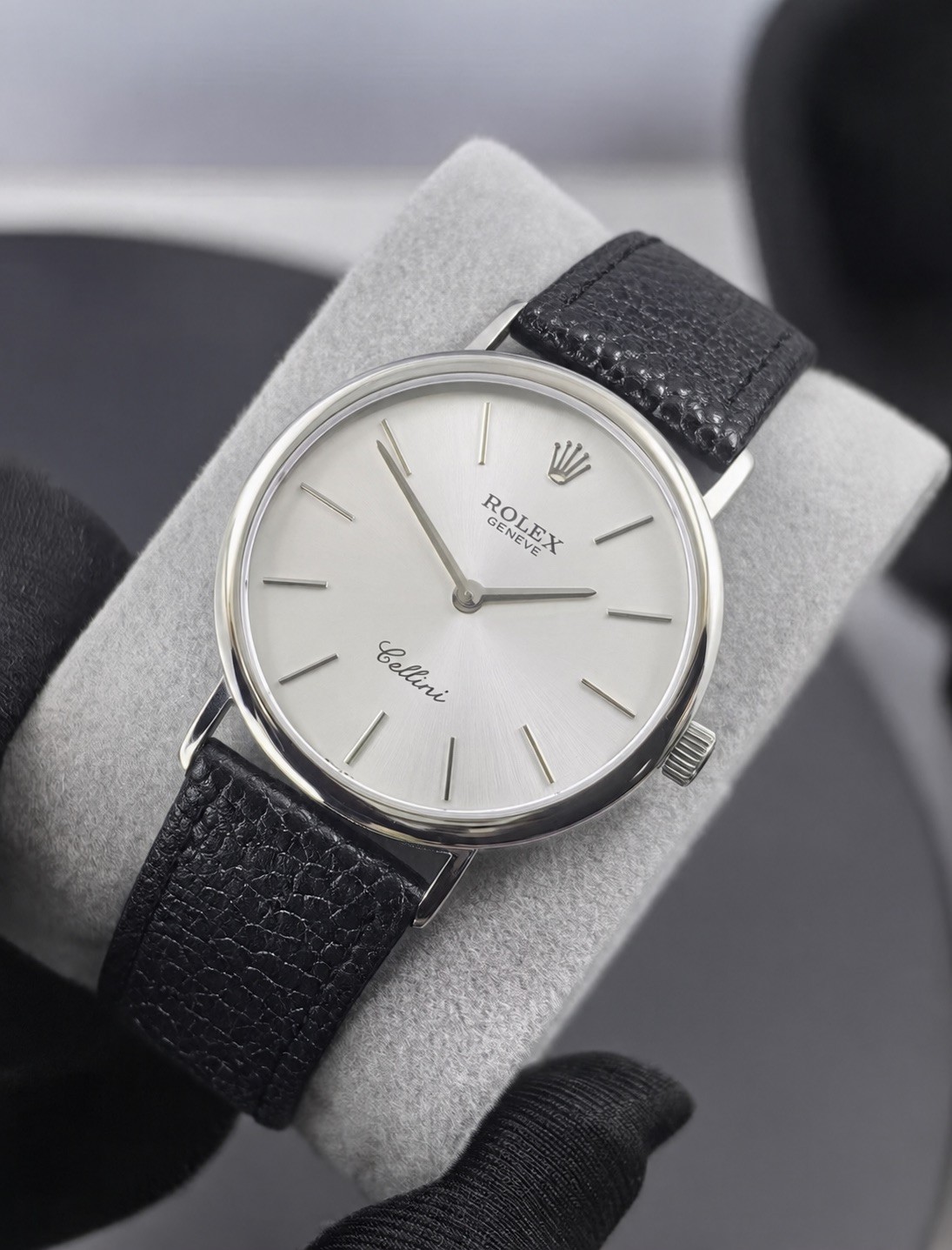 Vintage Rolex Cellini 36MM Stainless Steel Watch