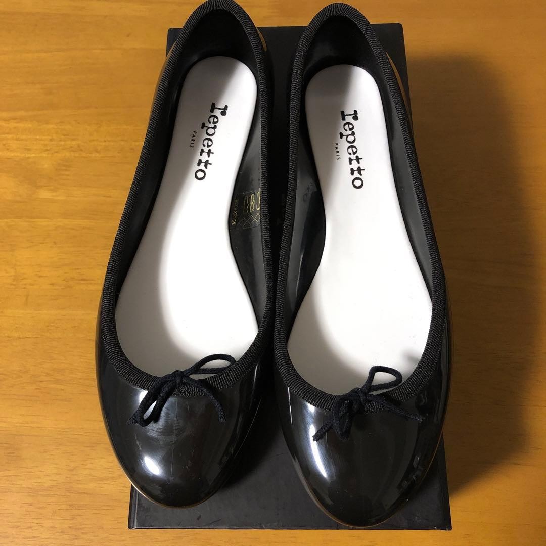 Brand new Repetto rain ballet shoes size 38 black