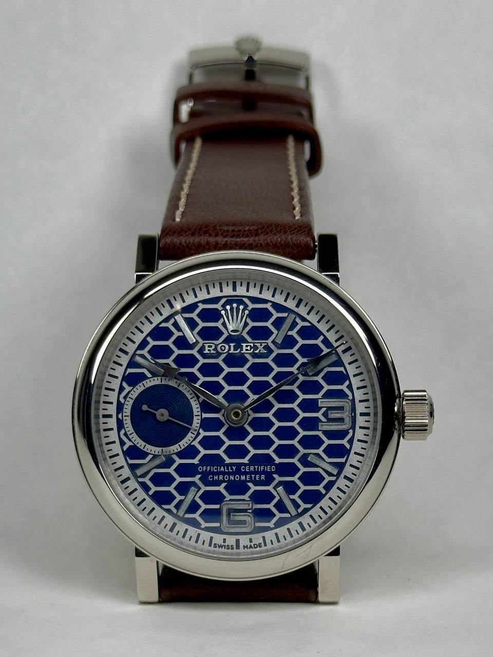 Vintage Swiss Men's ROLEX Wristwatch Hand Custom