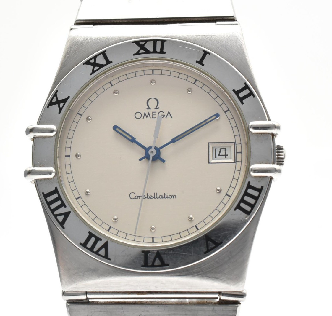 [N MINT] Vintage OMEGA Constellation 396.1070 White Dial Quartz Men's Watch JP