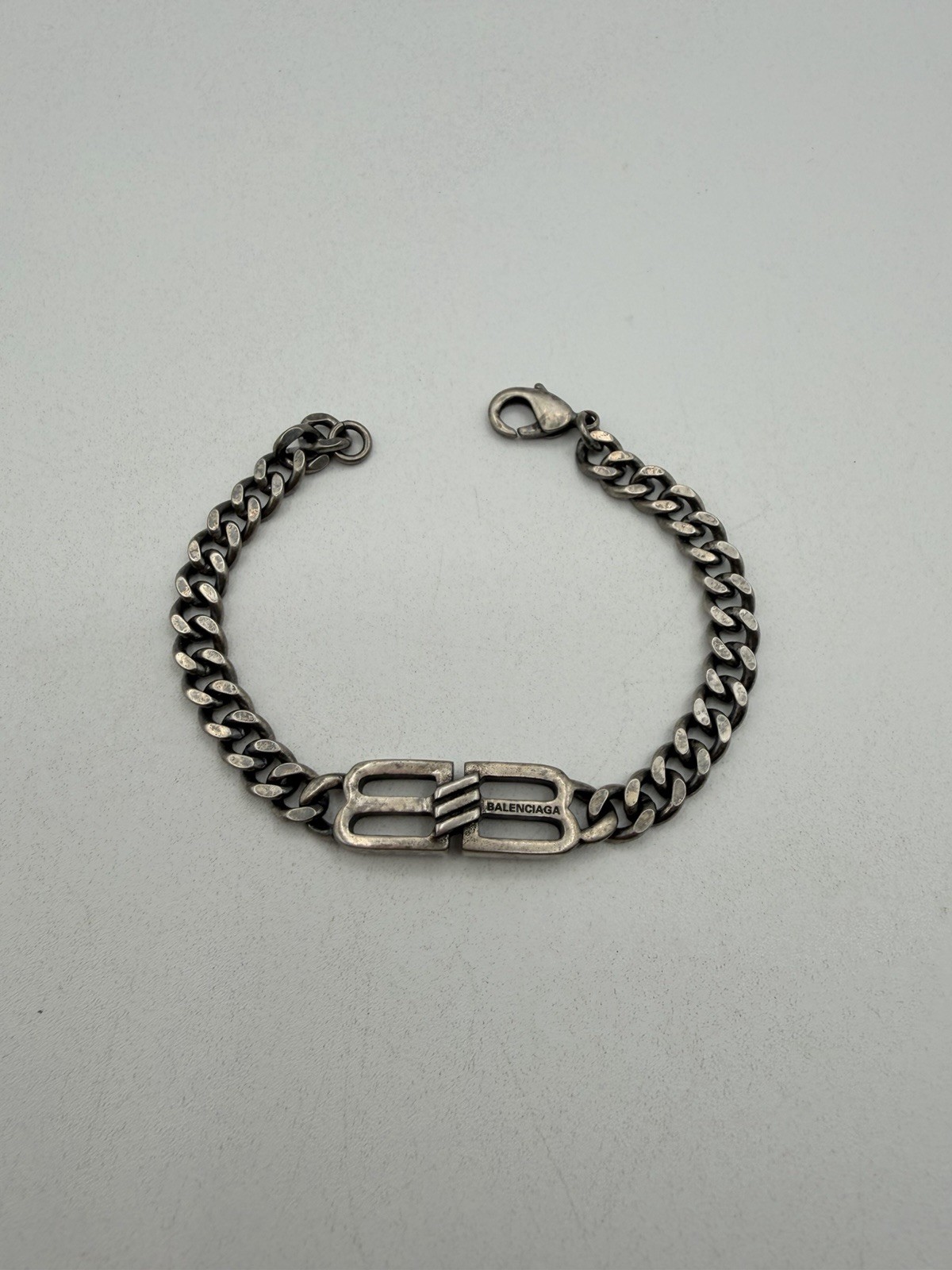 BALENCIAGA BB ICON GOURMETTE BRACELET Vintage