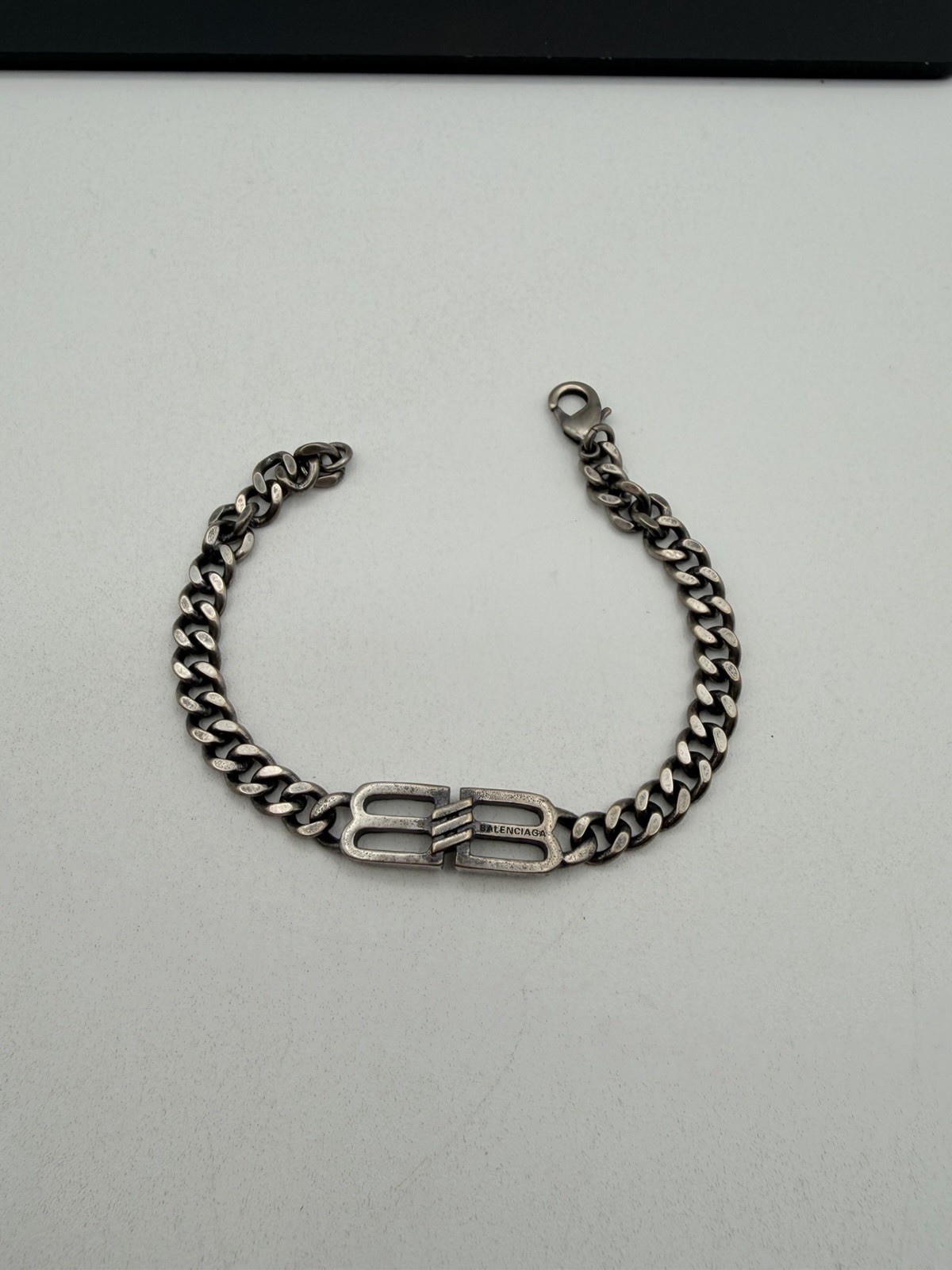 BALENCIAGA BB ICON GOURMETTE BRACELET Vintage