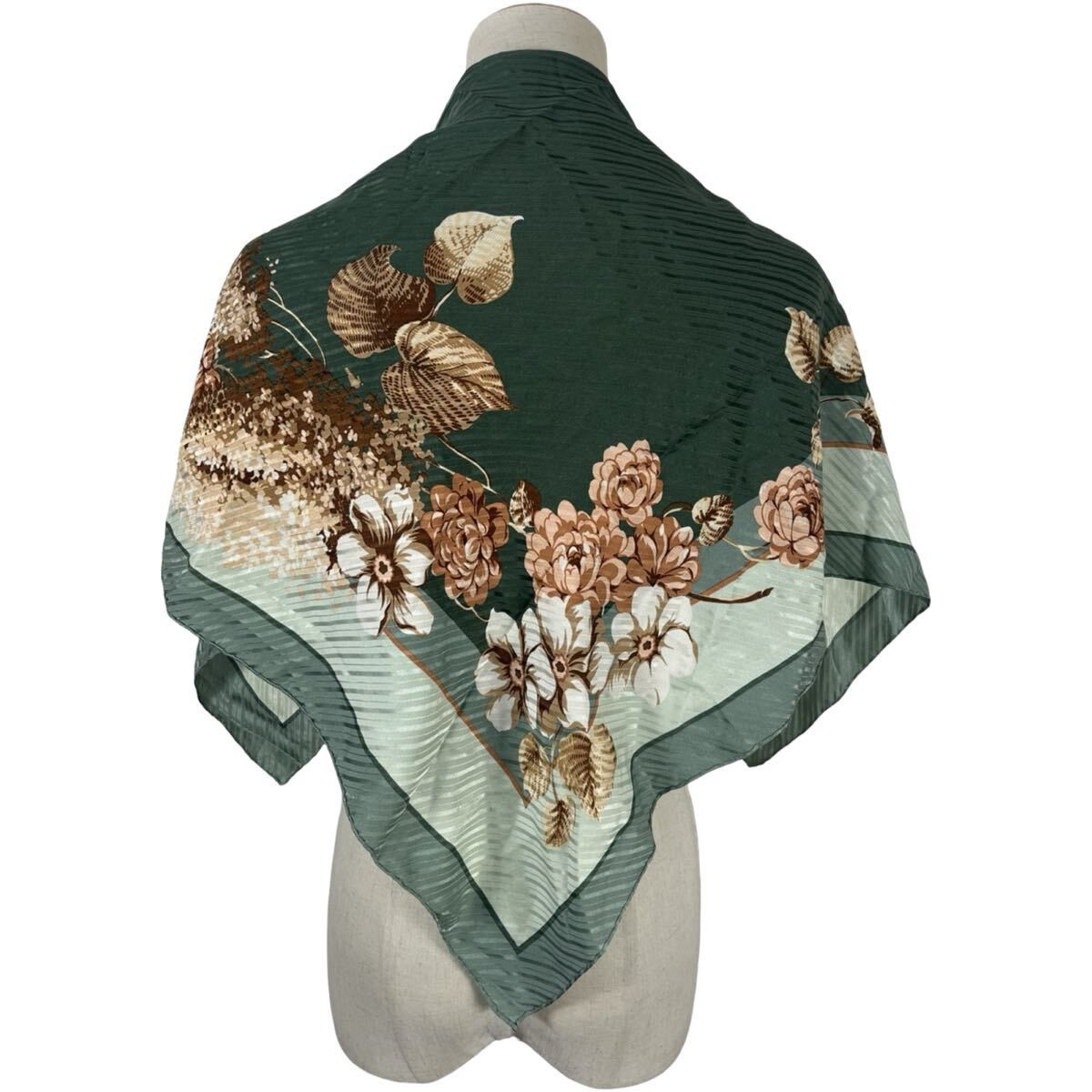 Christian Dior Vintage Silk Scarf Stole Accessory Patterned Square 76x76cm