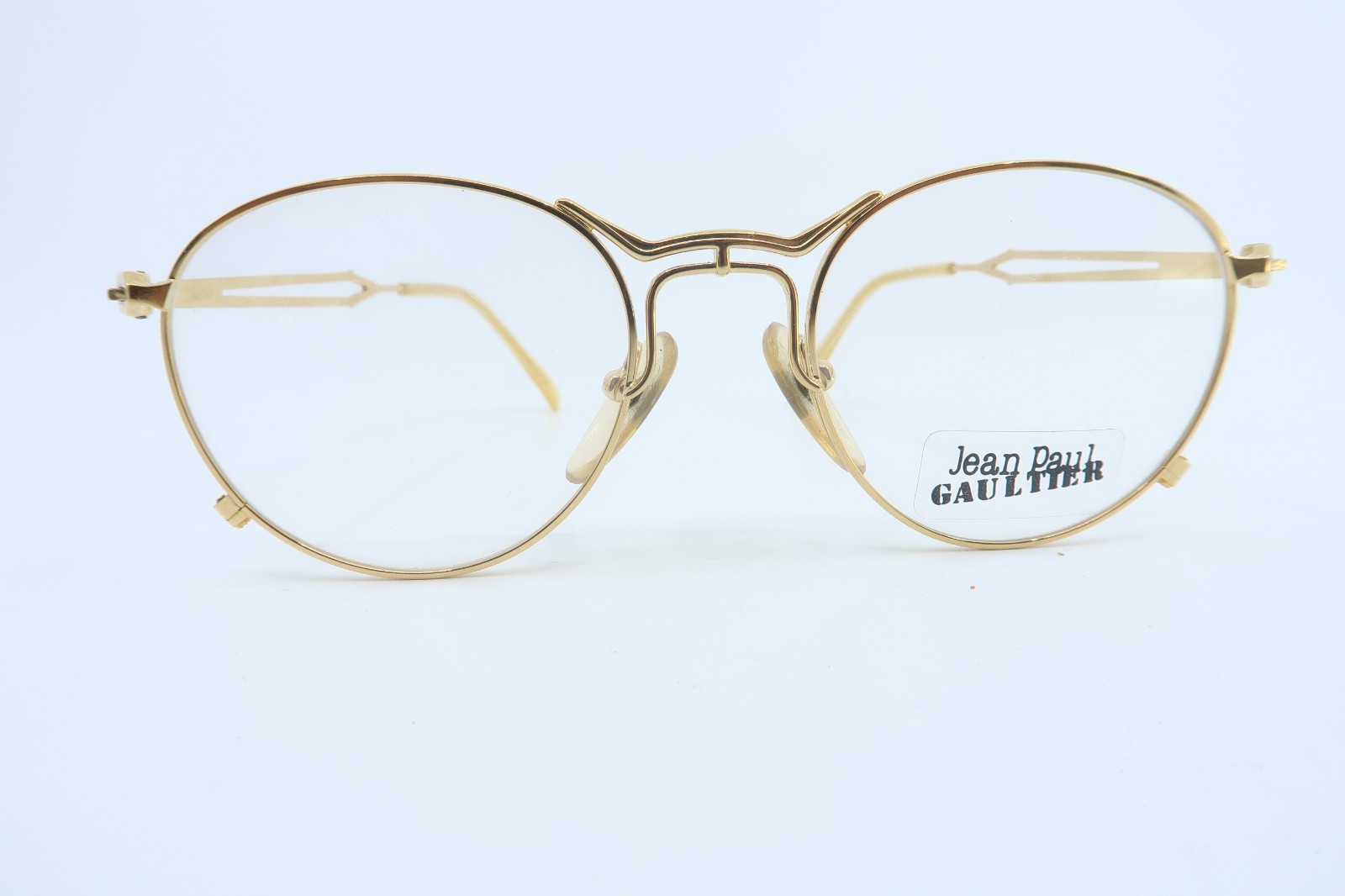 Vintage Jean Paul GAULTIER sun/glasses frames m. 55-2177 Japan 49-19 unworn NOS