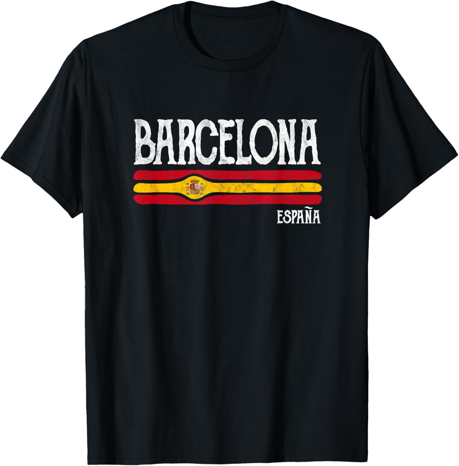 Vintage Barcelona Spain Souvenir Espana Gift T-Shirt