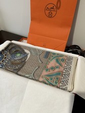 HERMES Cashmere & Silk Shawl 140, Zenobie Reine De Palmyre By Annie Faivre NIB