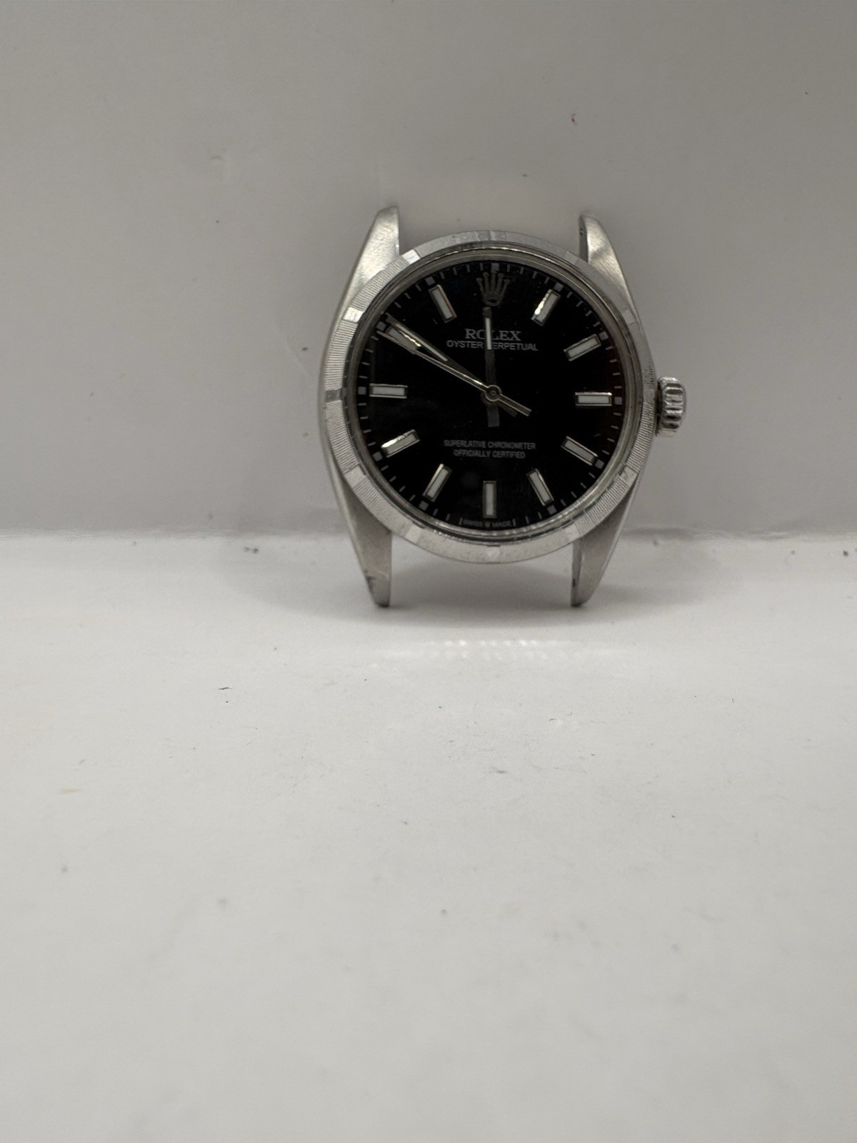 Vintage Rolex Oyster Perpetual 34mm Stainless Automatic Watch 6427 (Head Only)