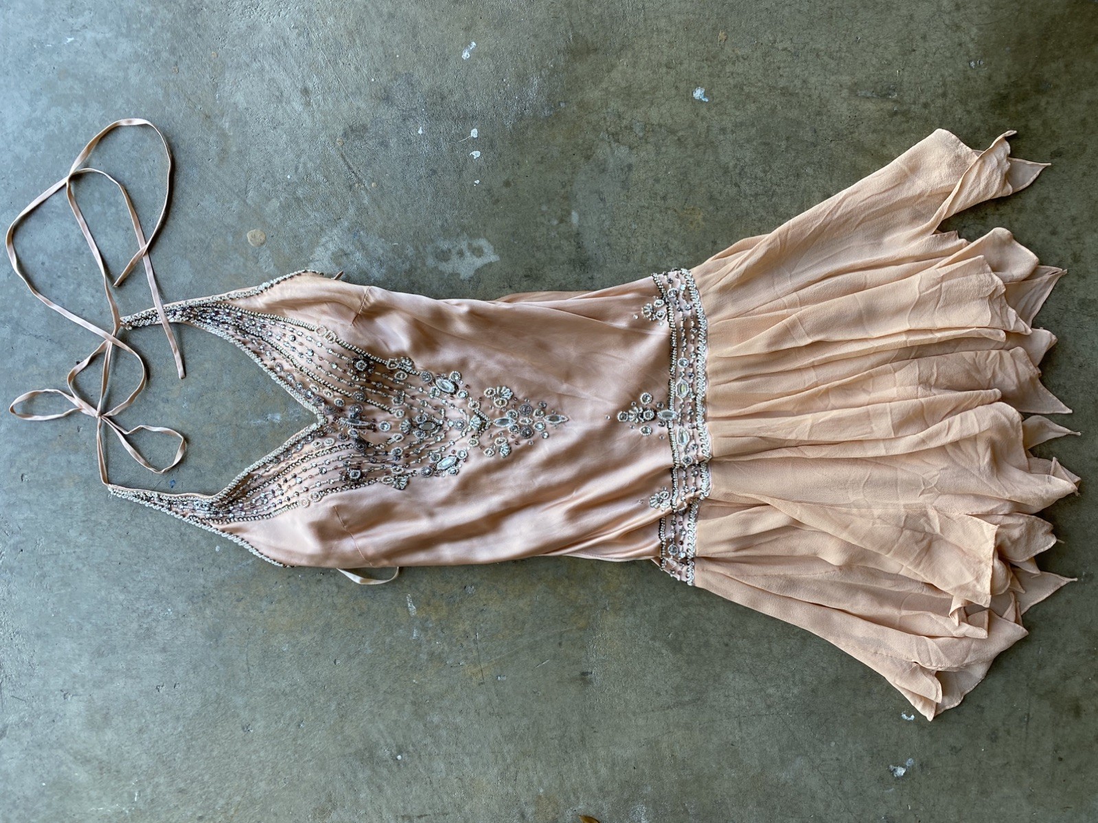 Sue Wong Vintage Flapper Inspired Dress size 8