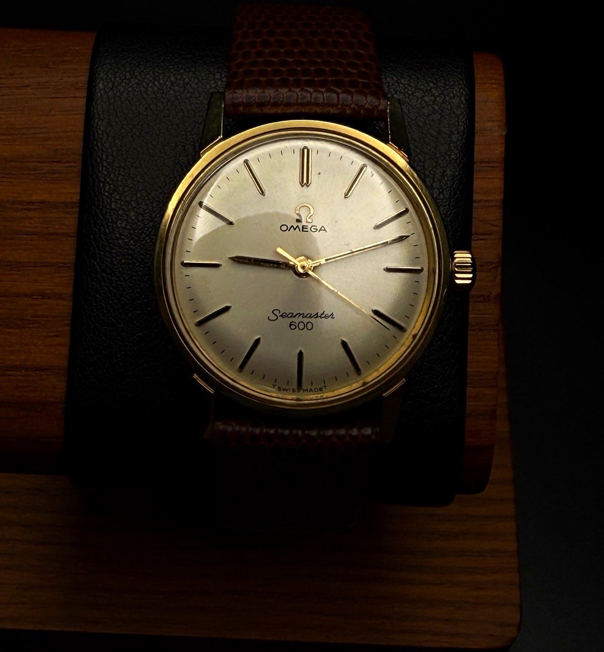 Omega Seamaster 600 Vintage 135.012 Cal 601 Serviced Original Crown Buckle 34mm