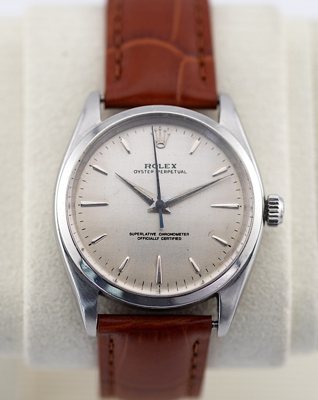 Rolex Oyster Perpetual Chronometer 34mm Vintage Men's Watch 1002