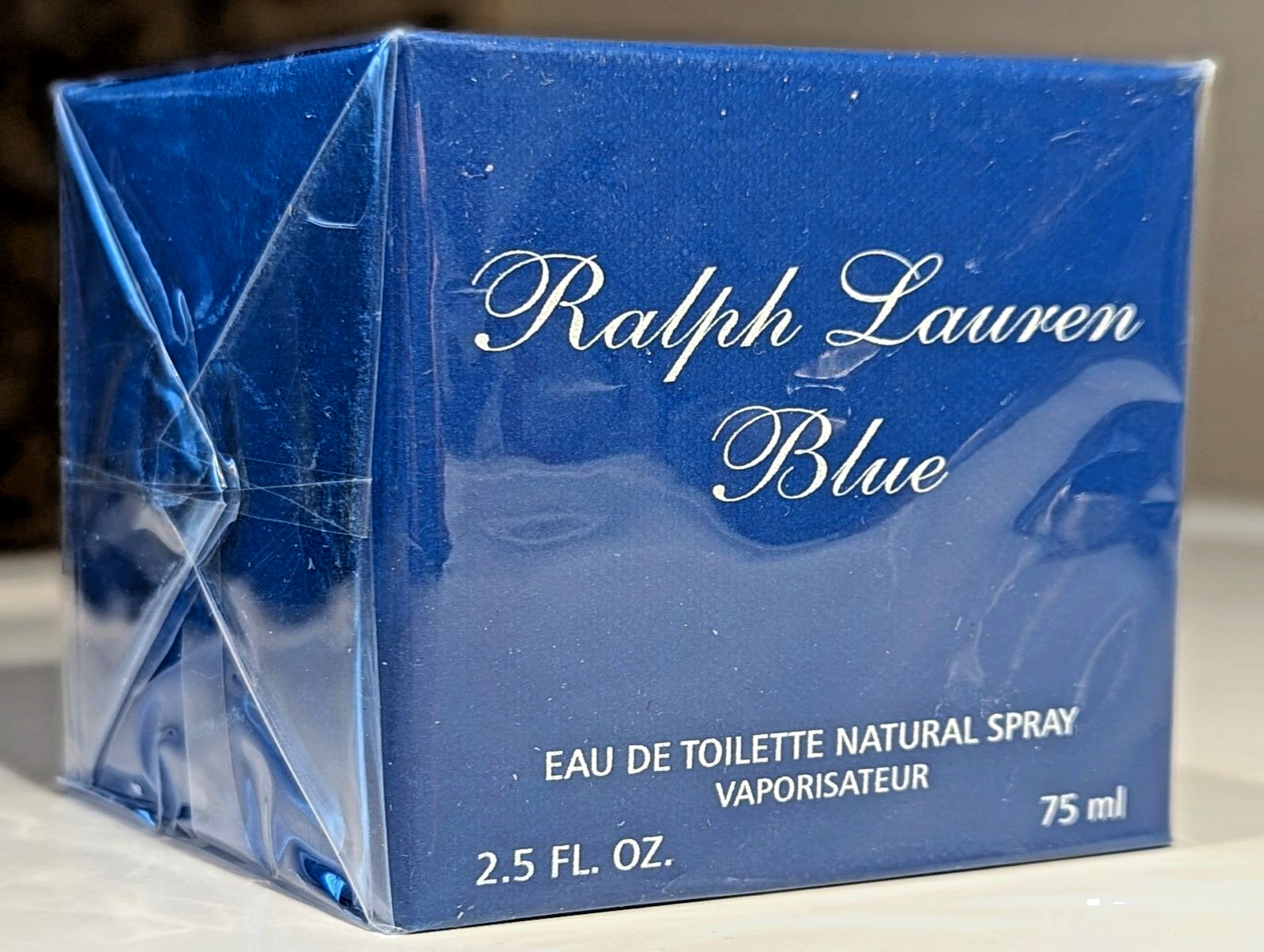 BLUE by RALPH LAUREN 2.5oz Eau de Toilette. Vintage SEALED ORIGINAL NIB Last 1!