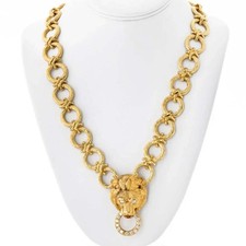 Van Cleef & Arpels 18KY Gold 30 Inches Convertible Bracelet Brooch Necklace