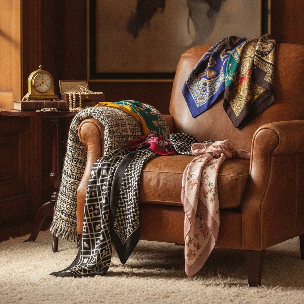 The Timeless Knot: Berlin's Love Affair with Vintage Silk Scarves